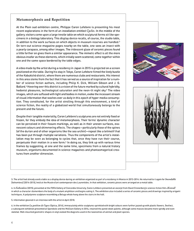 Philippe Caron Lefebvre: Cycles - Image 2