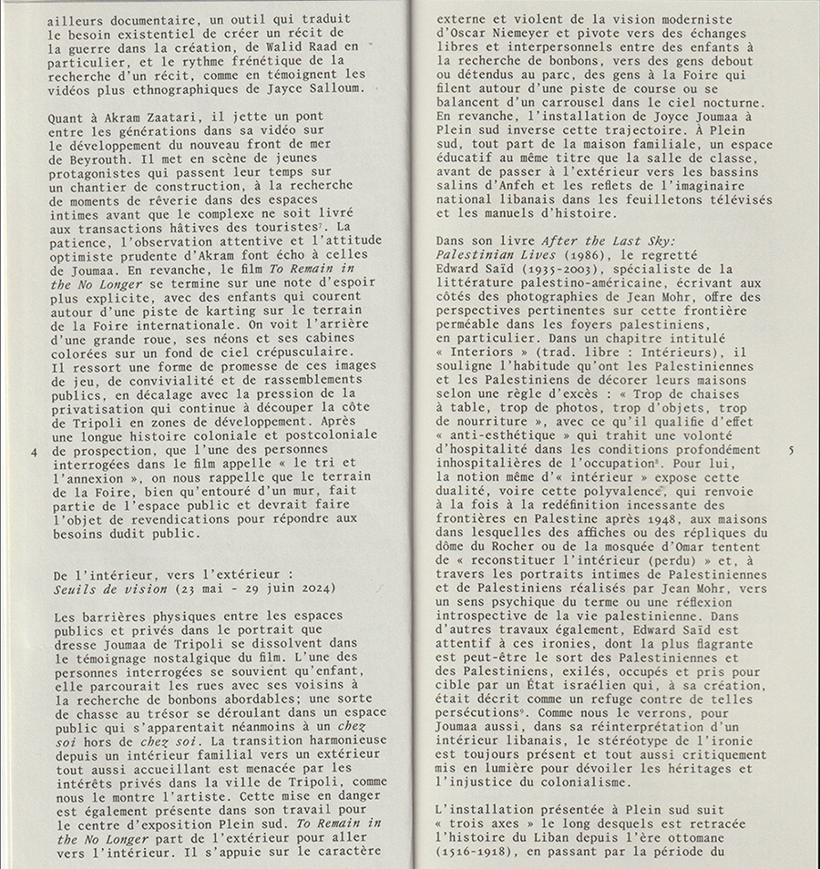 Joyce Joumaa : Seuils de vision – Image 2